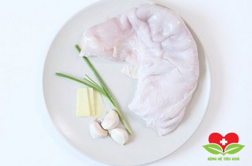 Món ăn bài thuốc từ dạ dày heo chữa xuất huyết dạ dày